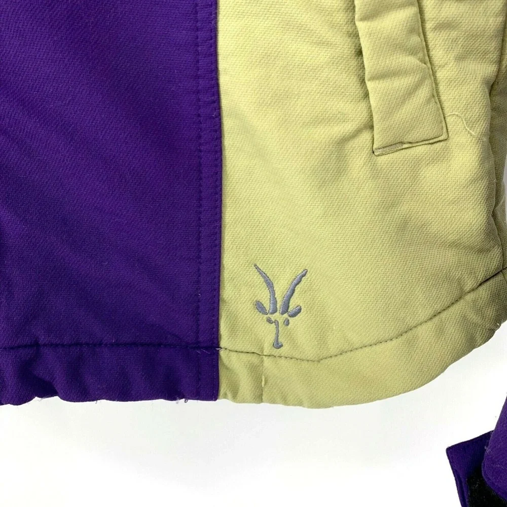 Ladies IBEX Cirque Size Small Purple Zip Jacket Schoeller Wool‎ Blend USA Made - Picture 7 of 11
